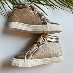 Brand New Sparkly Goldish Hightop’s